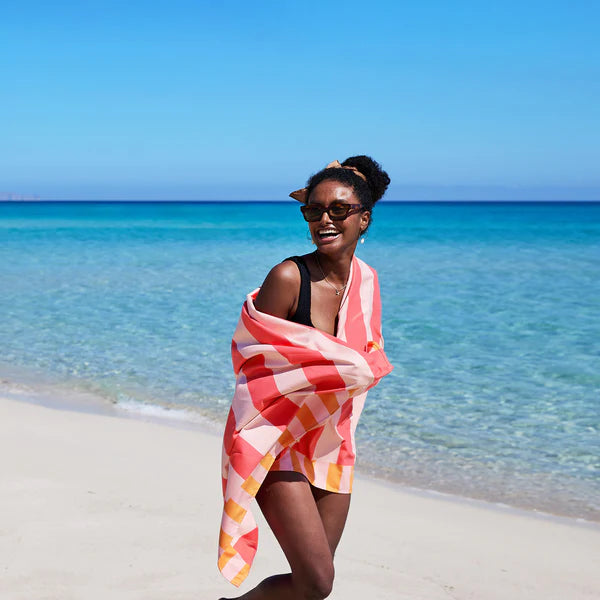 Quick Dry Towel - Raspberry Road
