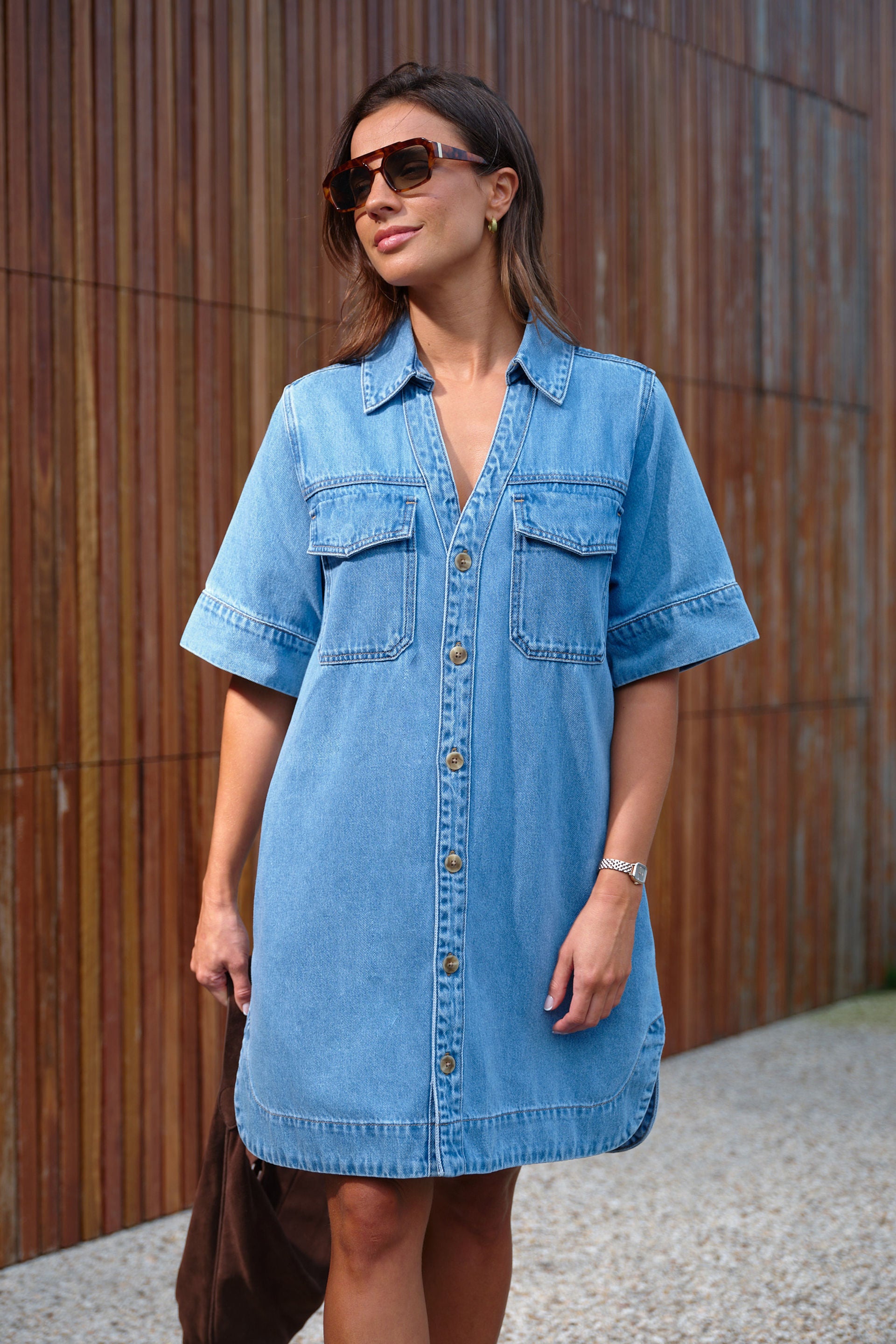 Sammy Relaxed Shirt Dress
