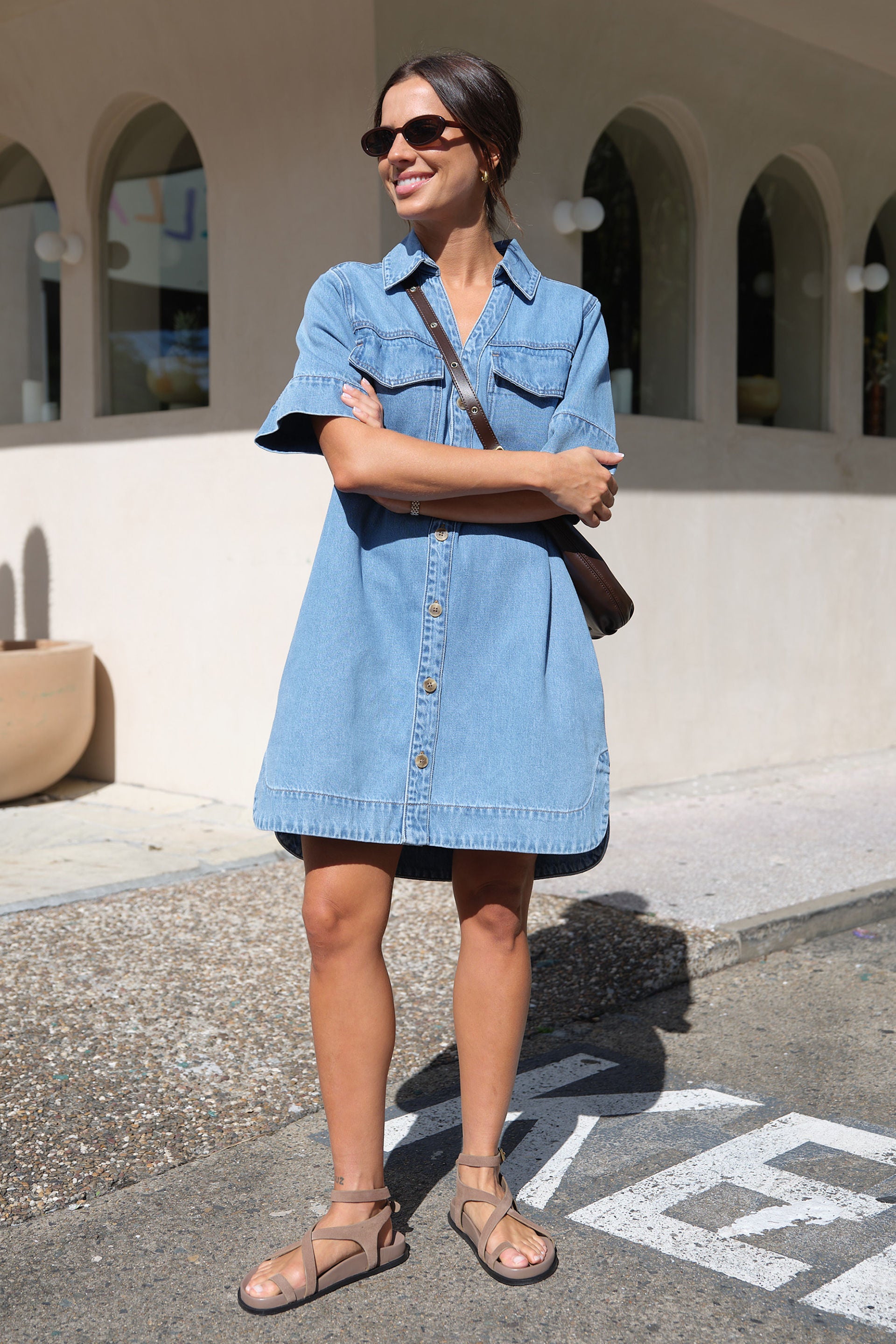 Sammy Relaxed Shirt Dress