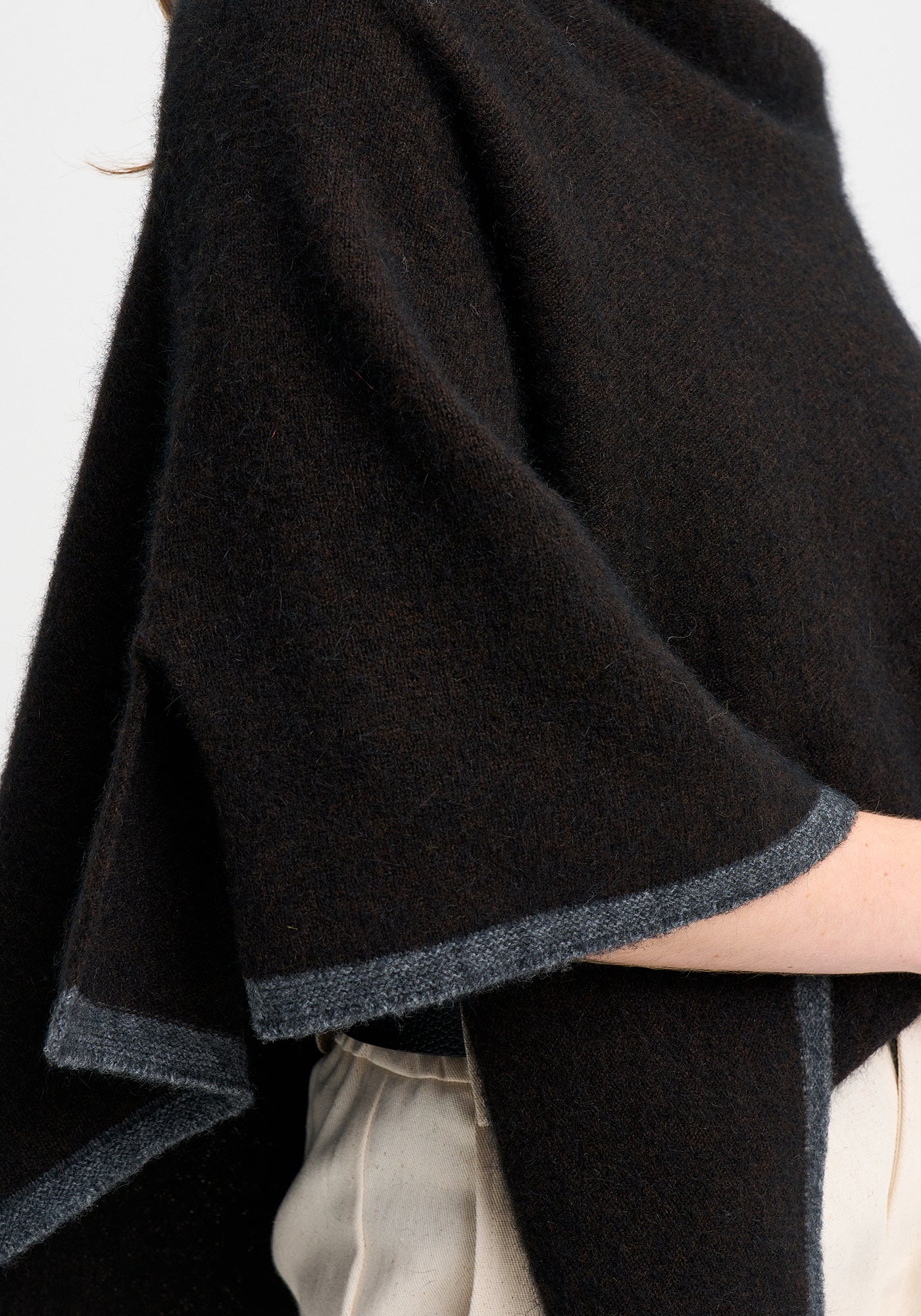 Two Tone Poncho - Presence Hamilton