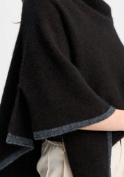 Two Tone Poncho - Presence Hamilton