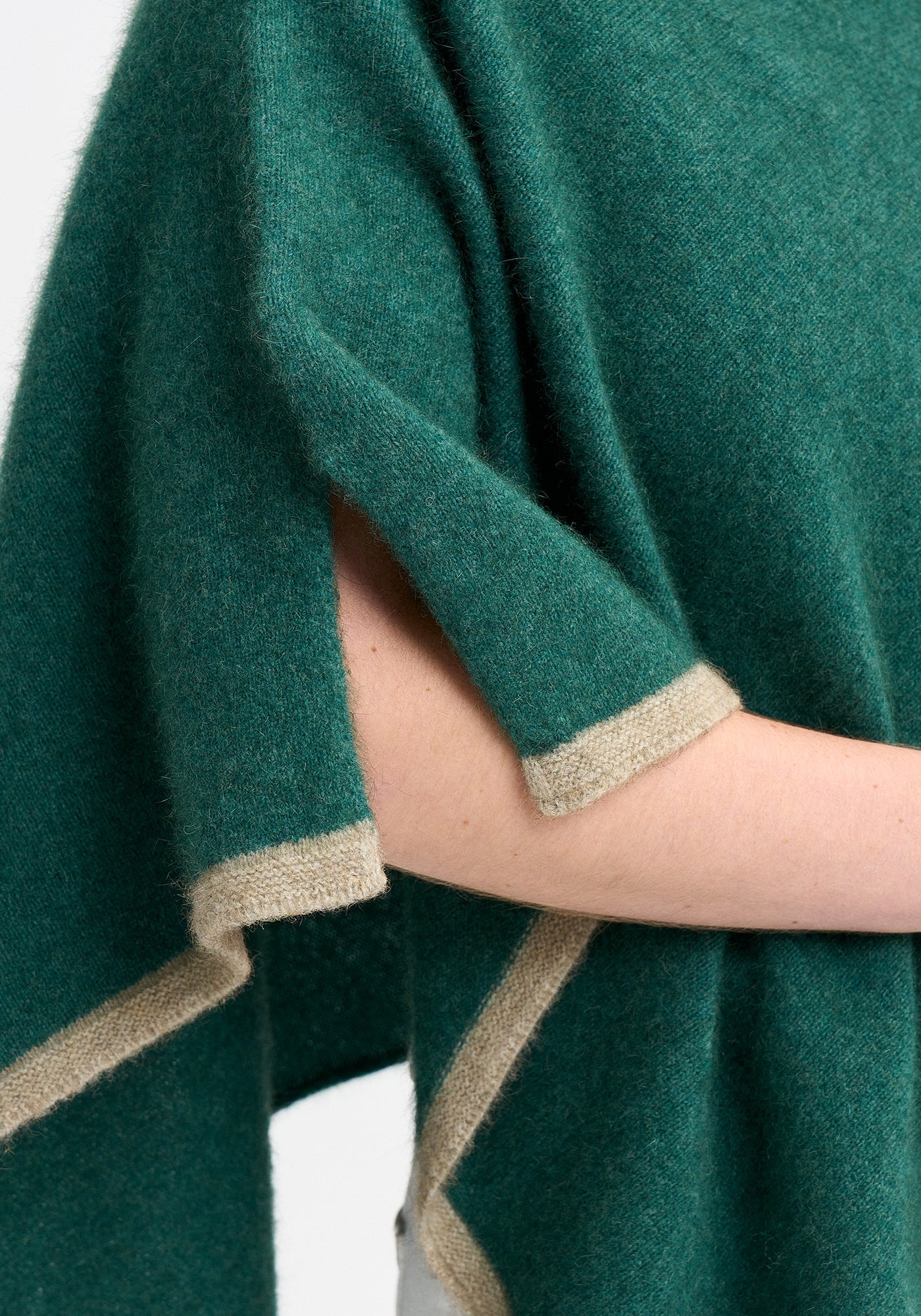 Two Tone Poncho - Presence Hamilton