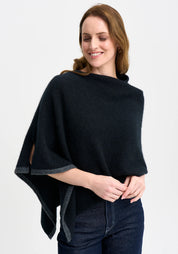 Two Tone Poncho - Presence Hamilton