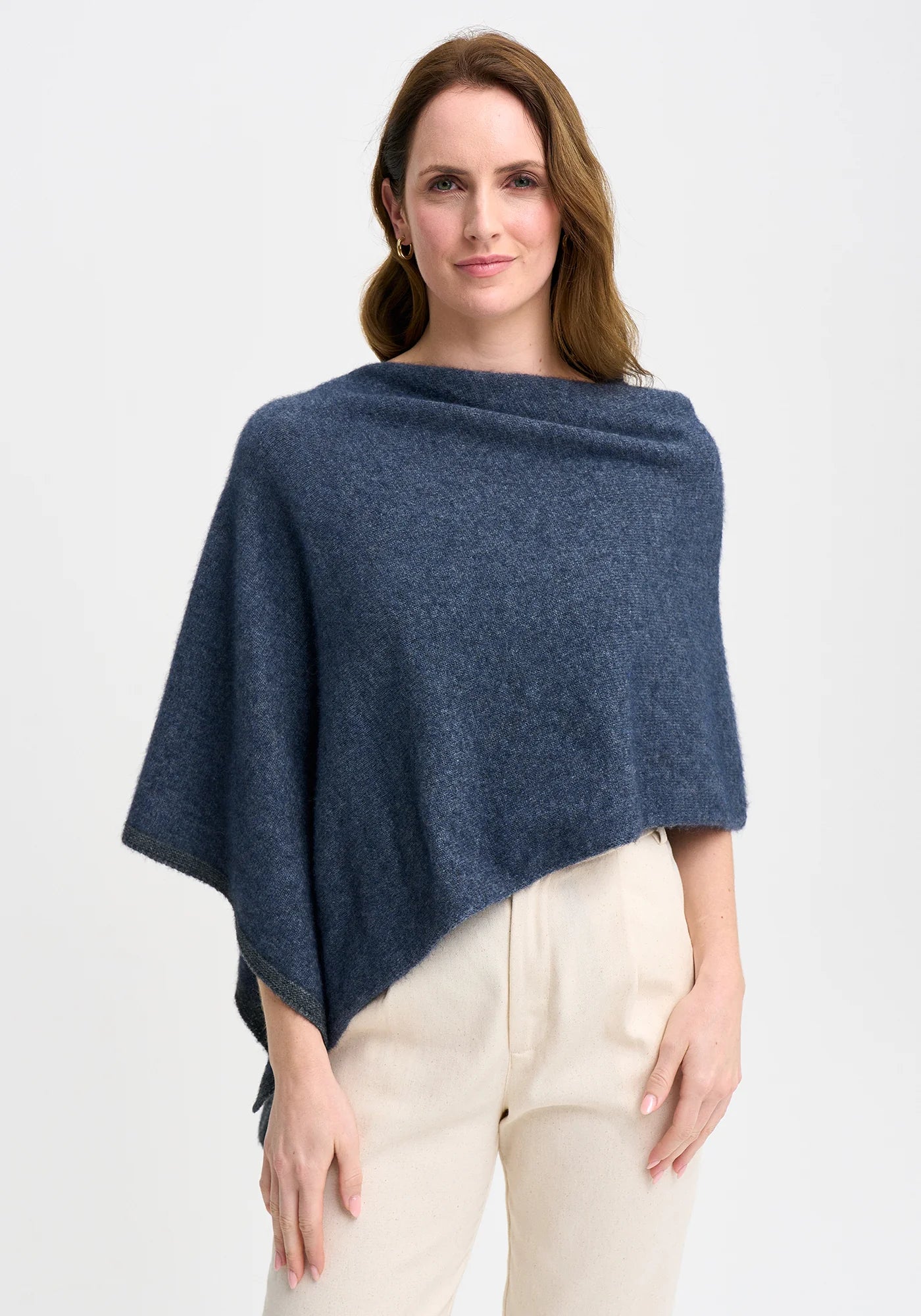 Two Tone Poncho - Presence Hamilton