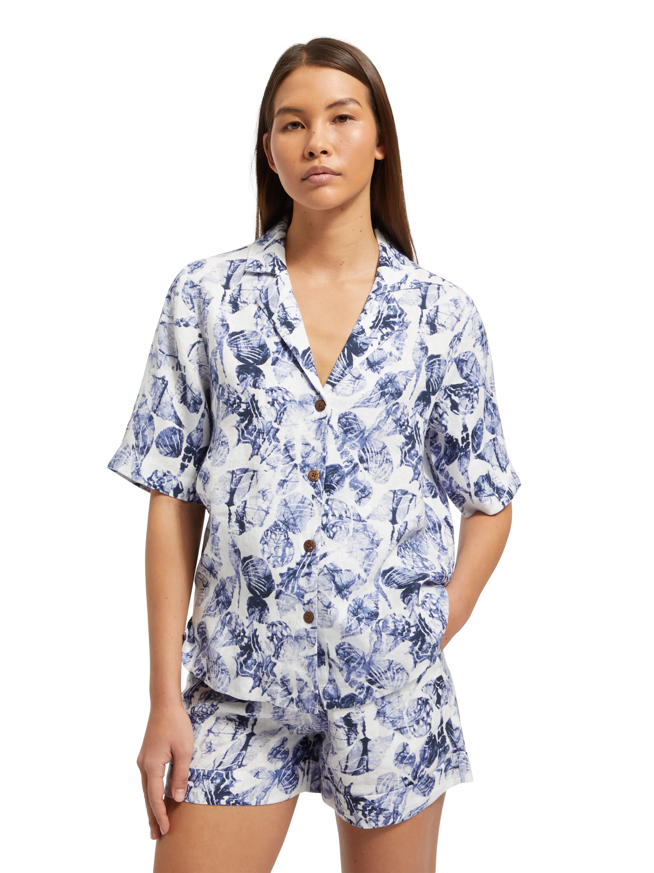 Linen Camp Shirt