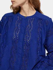 Shirt with Broderie Anglaise