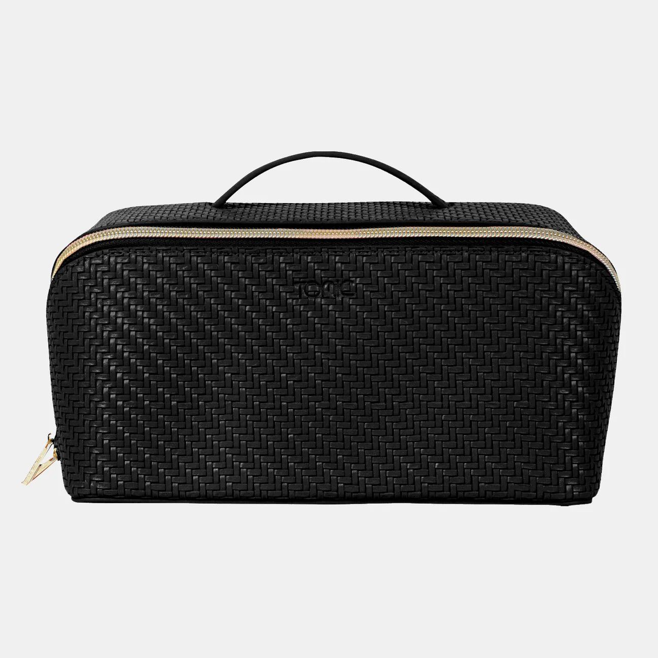 Herringbone Beauty Bag LRGE - Presence Hamilton
