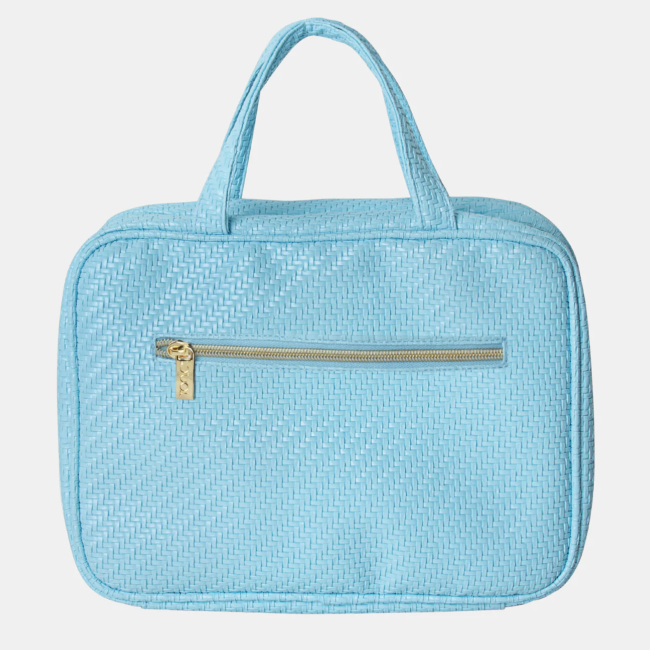 Herringbone Hanging Cosmetic Bag