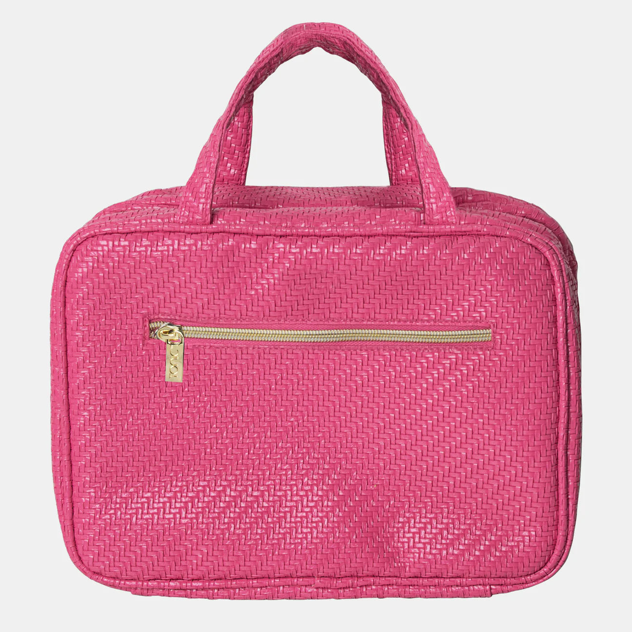 Herringbone Hanging Cosmetic Bag