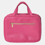 Herringbone Hanging Cosmetic Bag