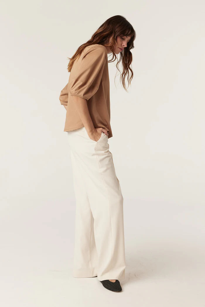Pima Lantern Sleeve Top