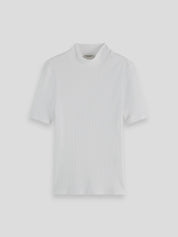 Core Mockneck Rib T-Shirt