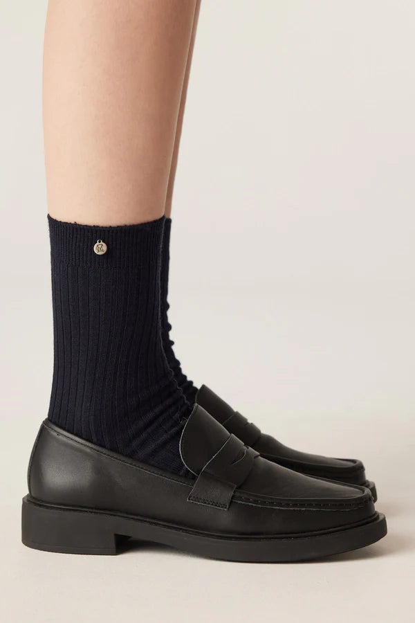 Merino Ribbed Socks