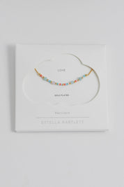 Mini Mixed Beaded Chain Necklace