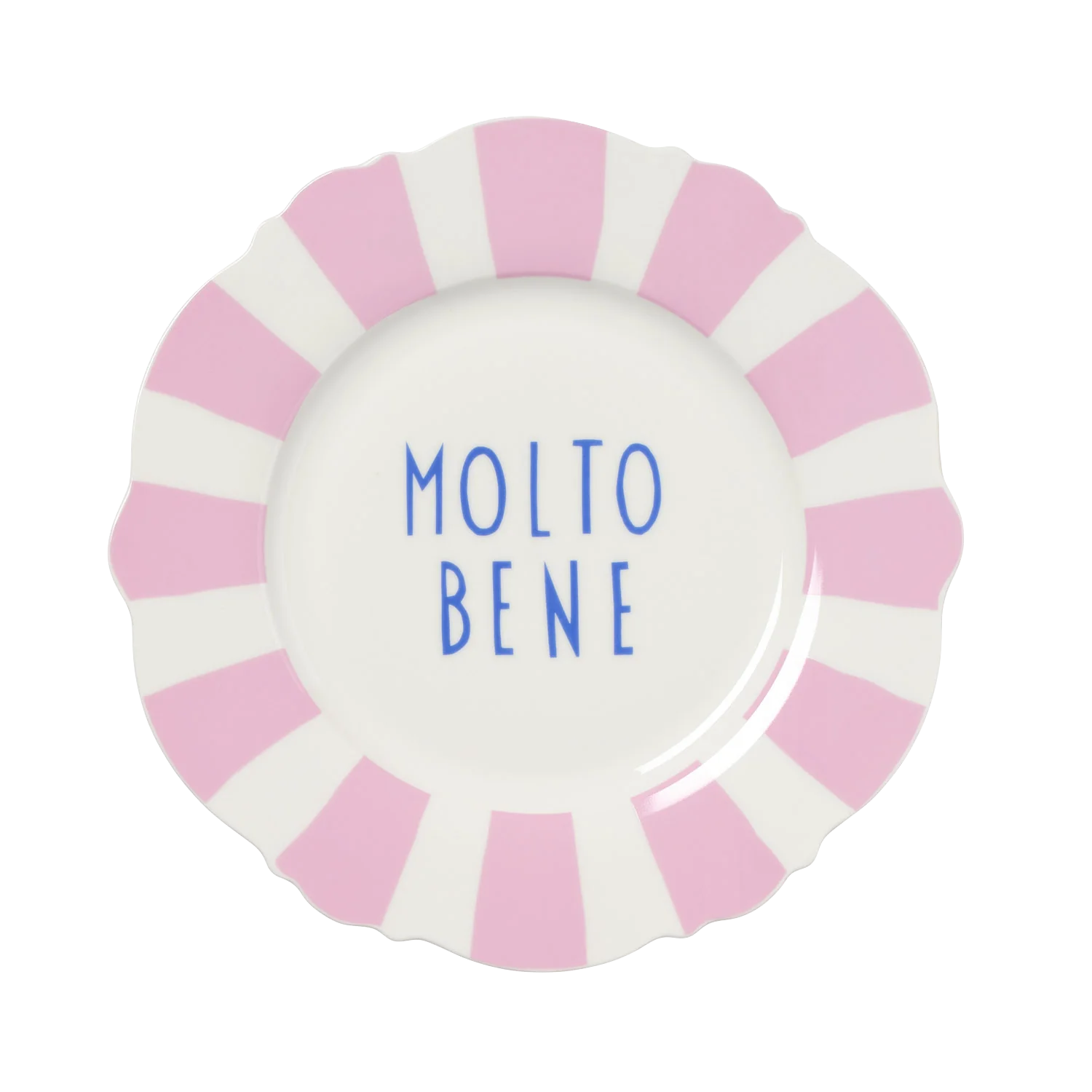 Grazie Mille Wave Dinner Plate Set