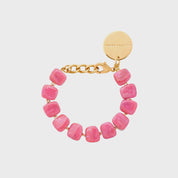 Mini Organic Shaped Bracelet - Bubble Gum Twist