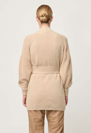 Isolda Merino Wool Wrap Cardigan