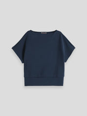 Short sleeved sweatshirt