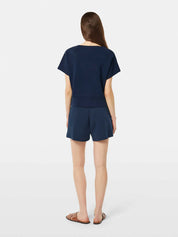 Short sleeved sweatshirt