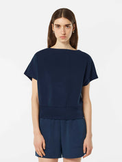 Short sleeved sweatshirt
