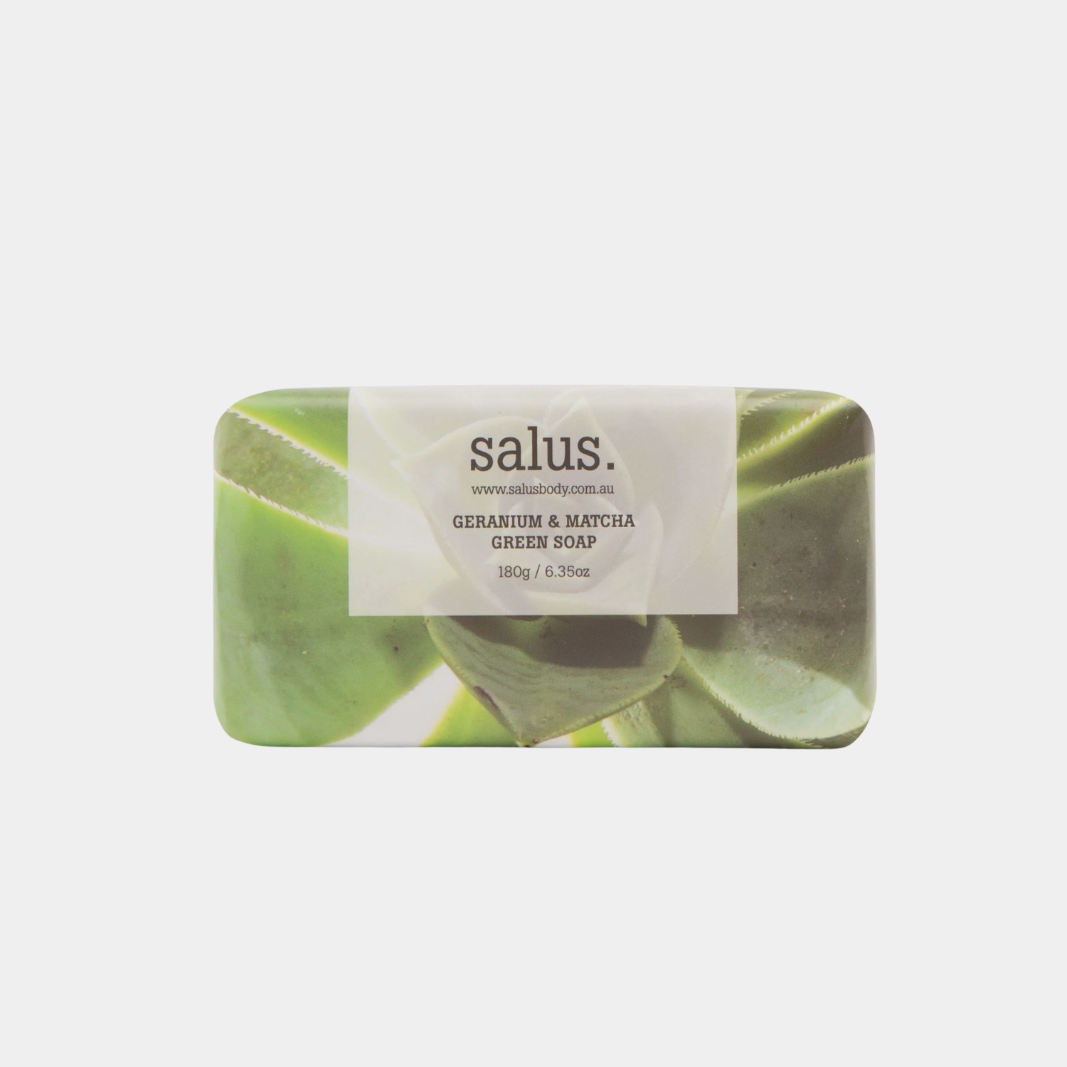 Salus Geranium & Matcha Green Soap