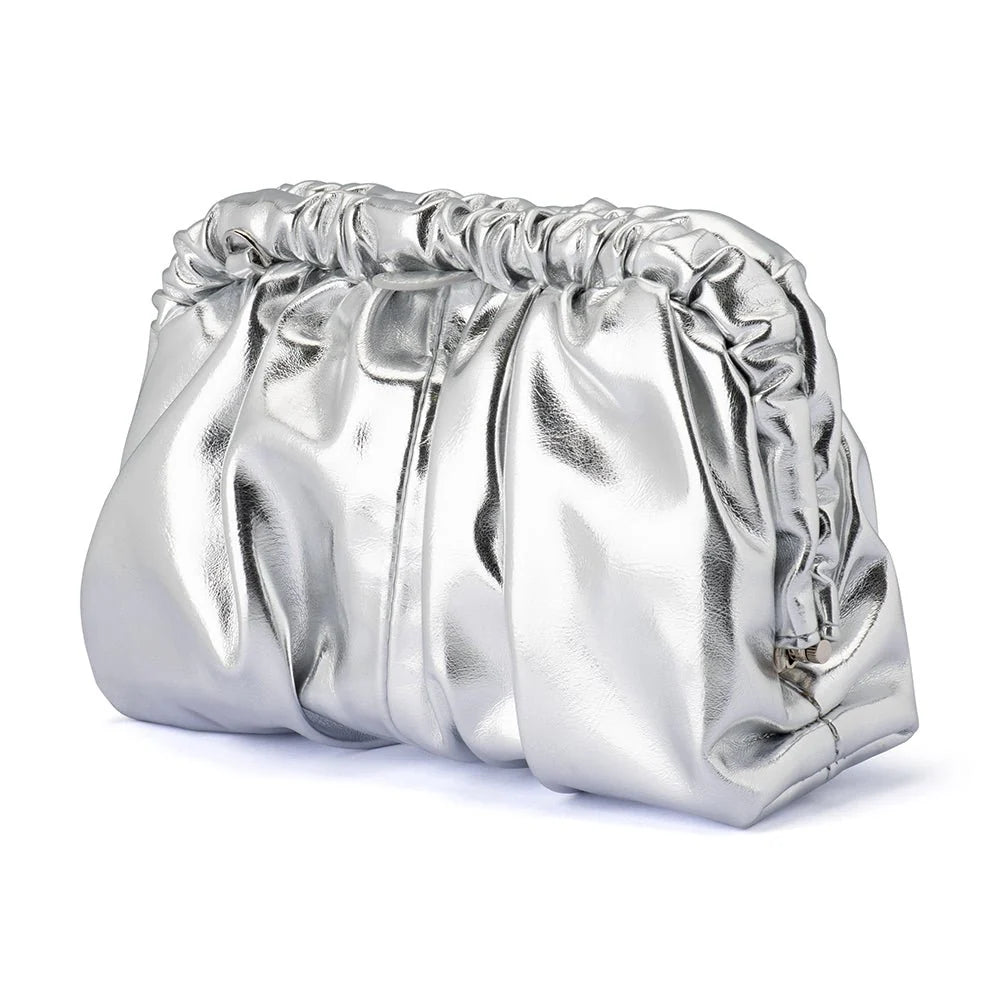 Betty Metallic Clutch