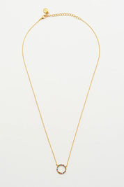 Rainbow Circle Necklace