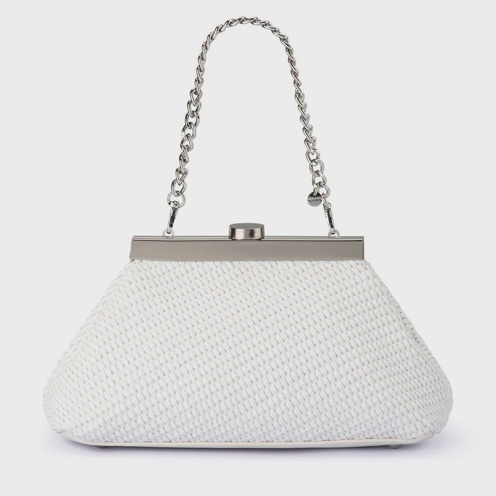 Hanna Woven Clutch