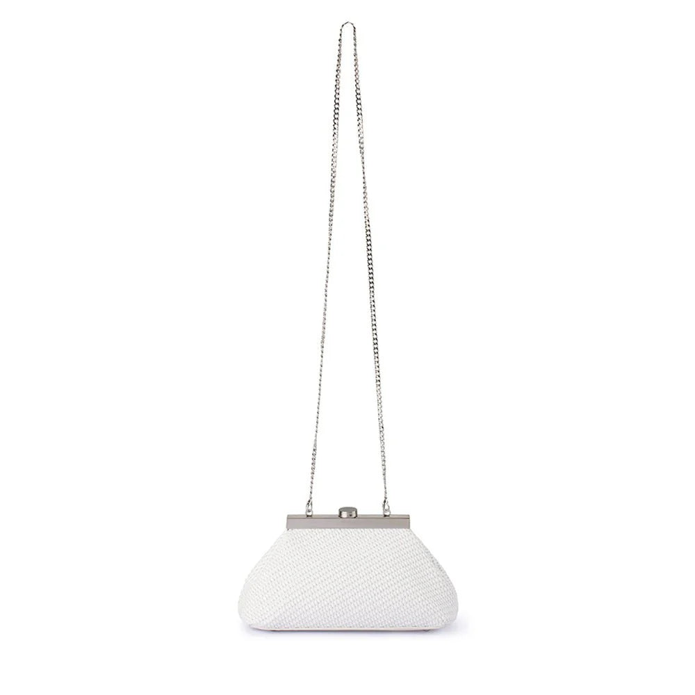 Hanna Woven Clutch