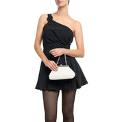 Hanna Woven Clutch