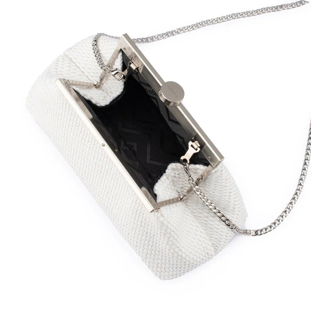 Hanna Woven Clutch