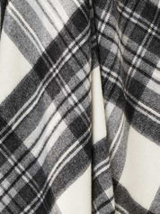 Bronte Tartan Throw- Dress Grey Stewart