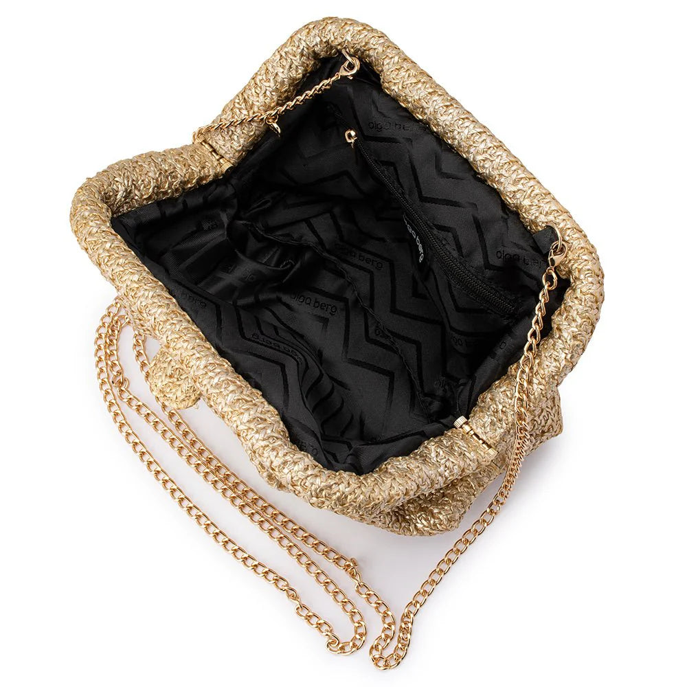 STEVIE Woven Clutch - Presence Hamilton