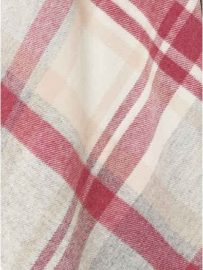 Bronte Portree Throw- Pink