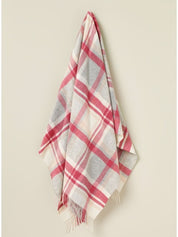 Bronte Portree Throw- Pink