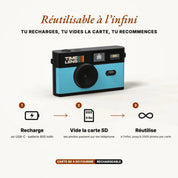 Timelens Digital Camera- Turquoise Blue
