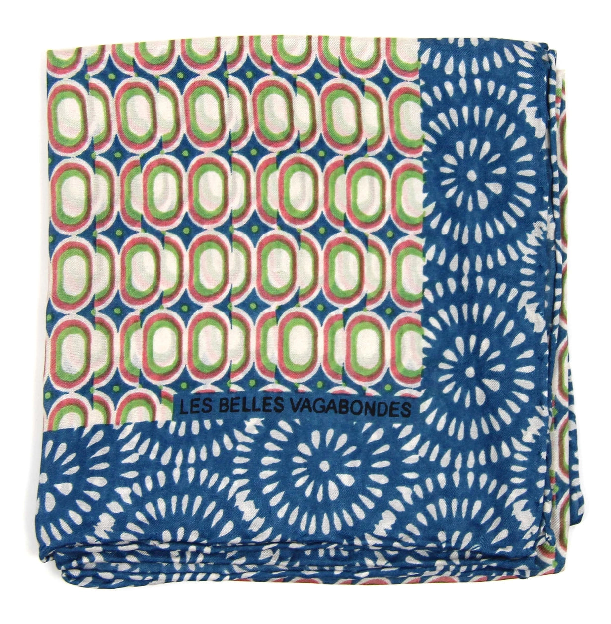 Mini Tempo Blue Silk Scarf - Presence Hamilton