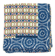 Mini Tempo Blue Silk Scarf - Presence Hamilton