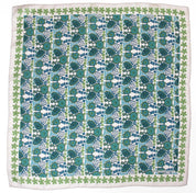 Mini Caribbean Blue Silk Scarf