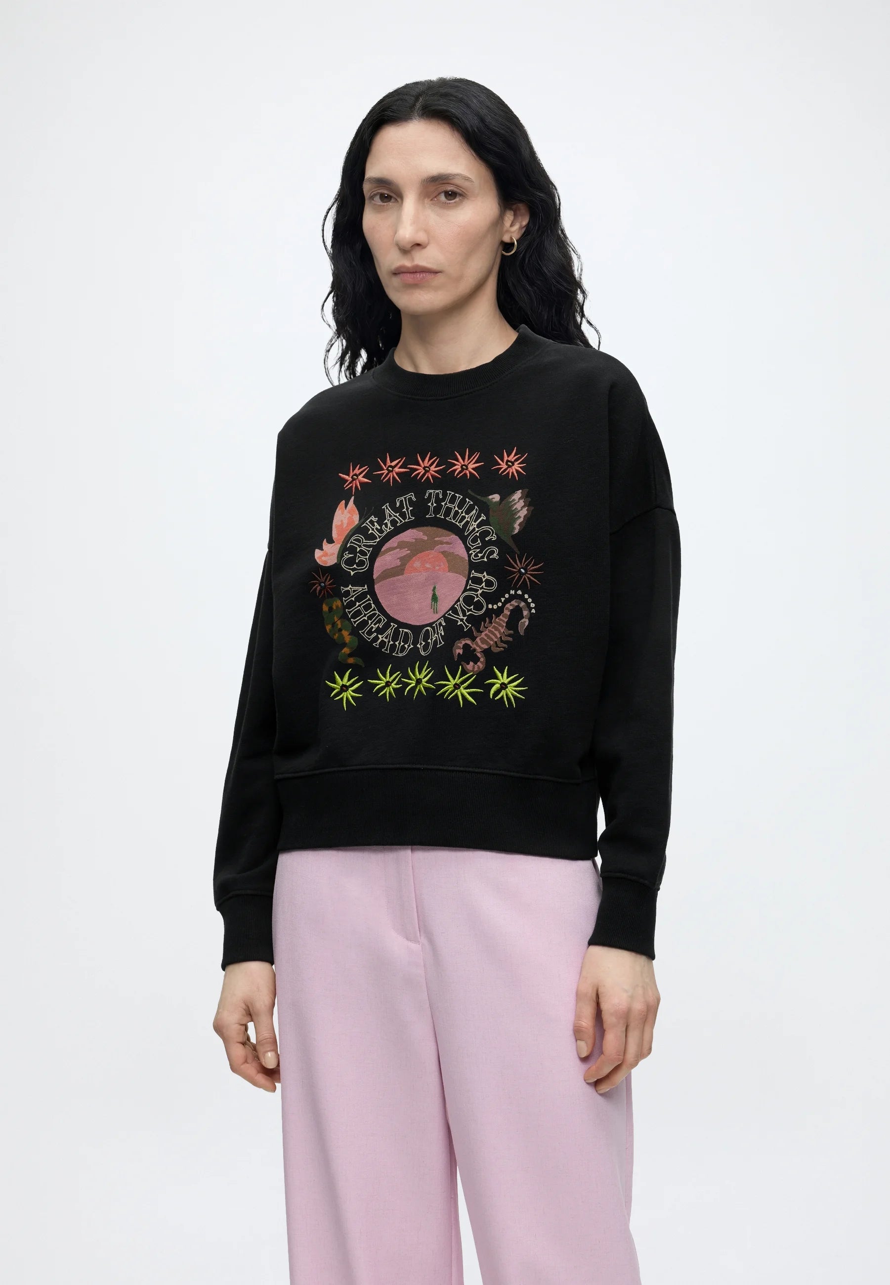 Artwork Sweatshirt- Meteorite