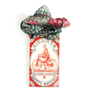 Mini Shippo Gray Silk Scarf - Presence Hamilton