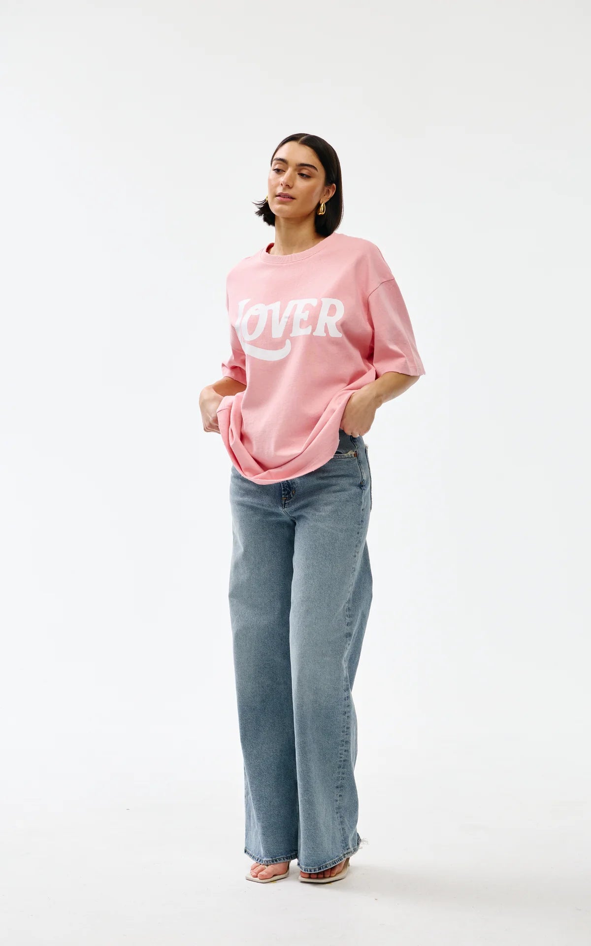 Lover Tee- Pink