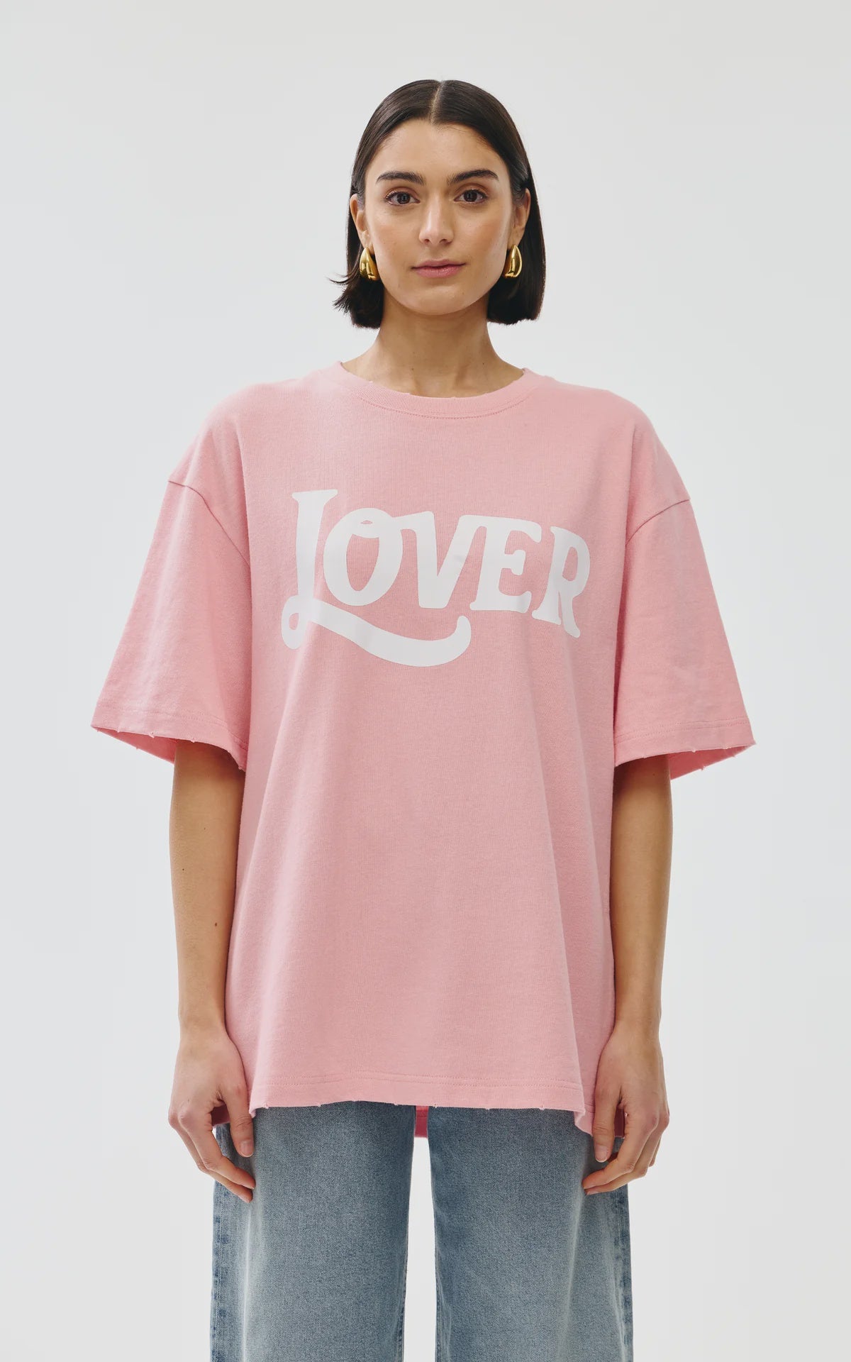 Lover Tee- Pink