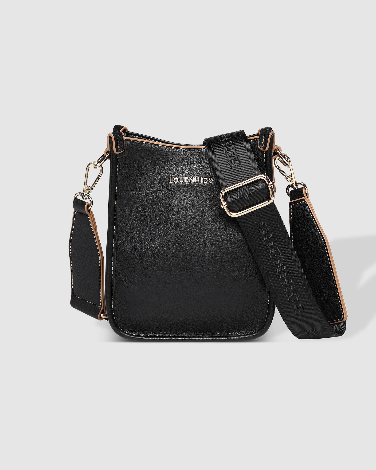 Parker Phone Crossbody Bag- Black - Presence Hamilton