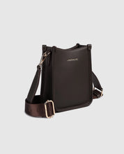 Parker Phone Crossbody Bag- Chocolate - Presence Hamilton