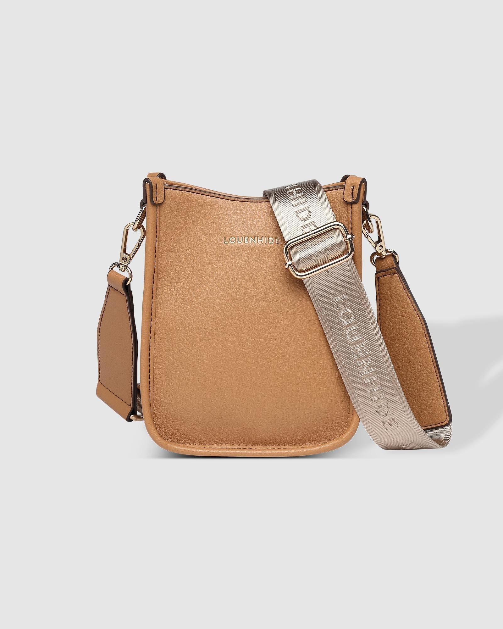 Parker Phone Crossbody Bag- Camel - Presence Hamilton