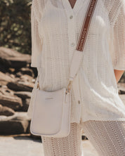Parker Phone Crossbody Bag- Vanilla
