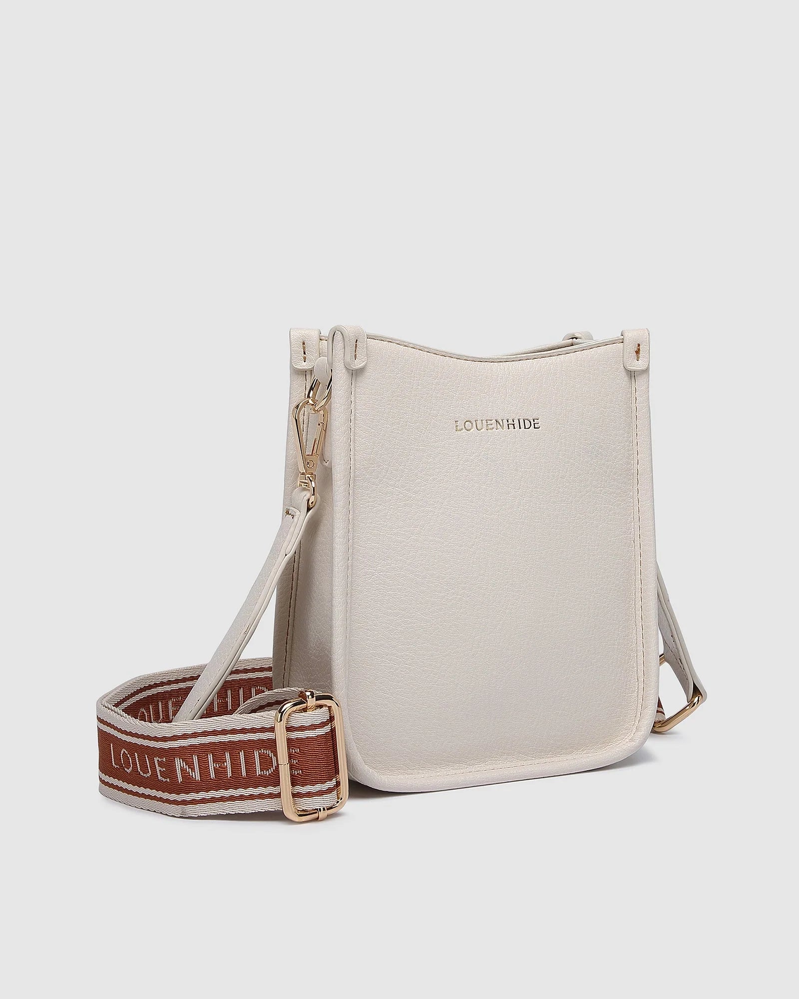Parker Phone Crossbody Bag- Vanilla