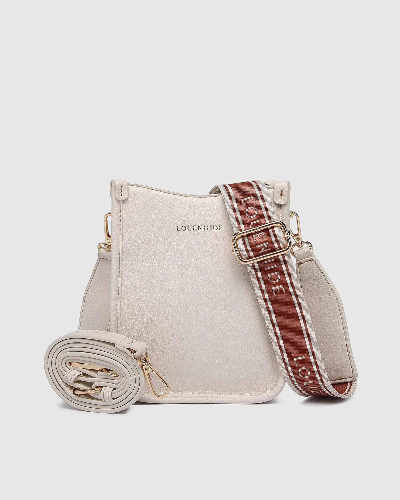 Parker Phone Crossbody Bag- Vanilla
