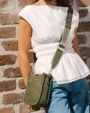 Parker Phone Crossbody Bag- Olive